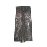 BWA Painter’s Hand-Beaded Double-Wide Trouser
