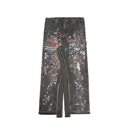 BWA Painter’s Hand-Beaded Double-Wide Trouser