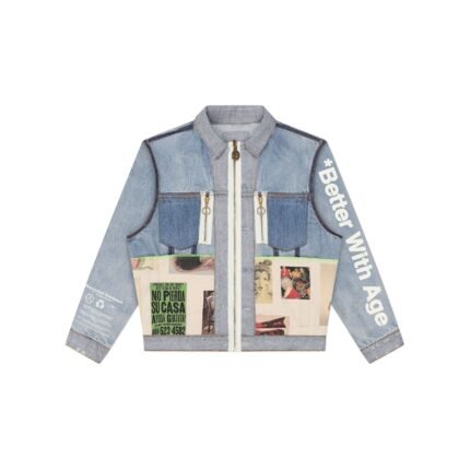 Better With Age Brogue Reconstructed Jacket Indigo