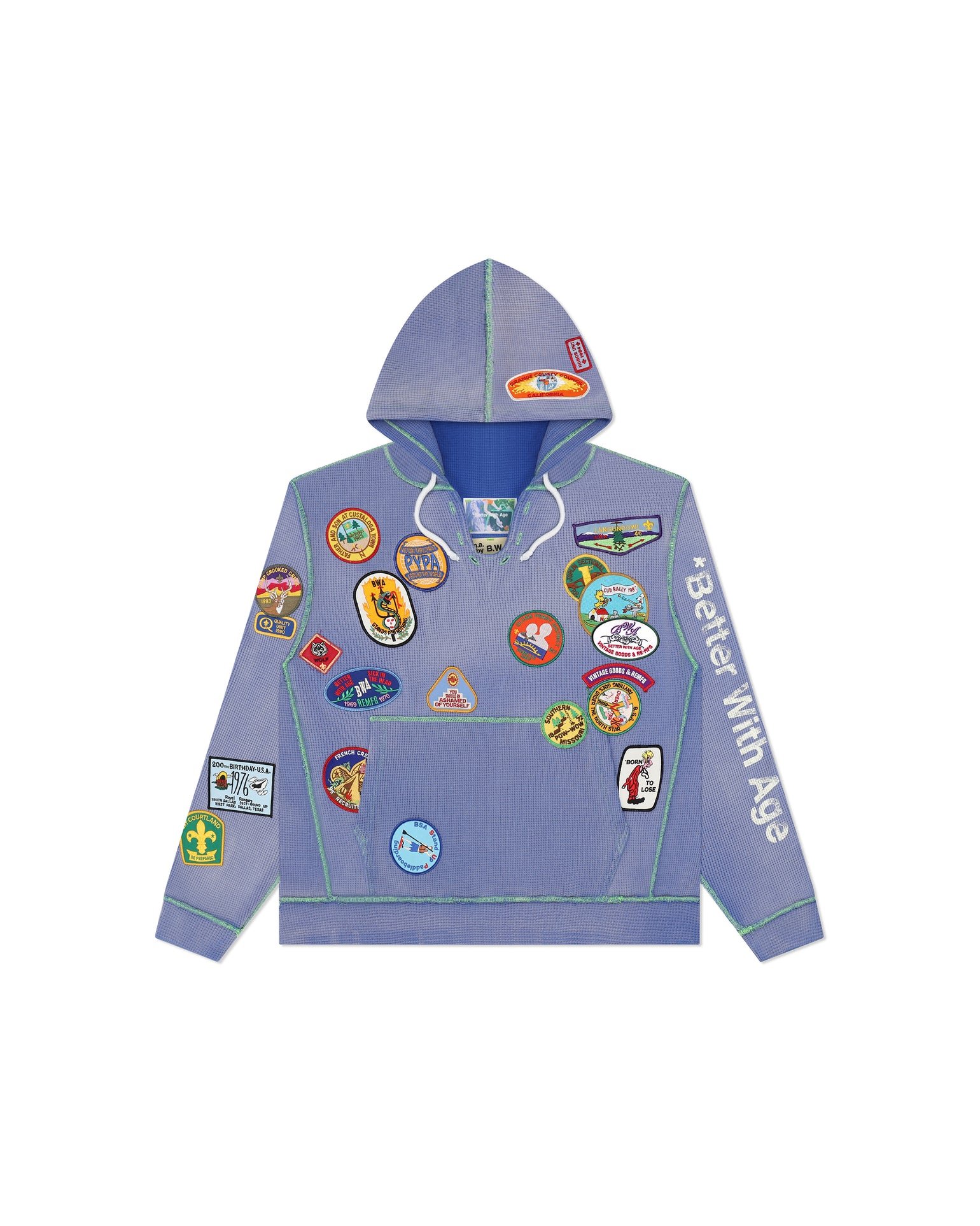 Better With Age Gentlemen’s Waffle Hoodie