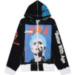 Better With Age Halifax Reconstructed Zip Hoodie