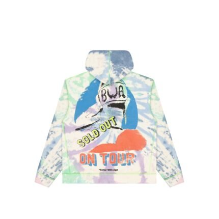 Better With Age Insert Tie Dye Hoodie