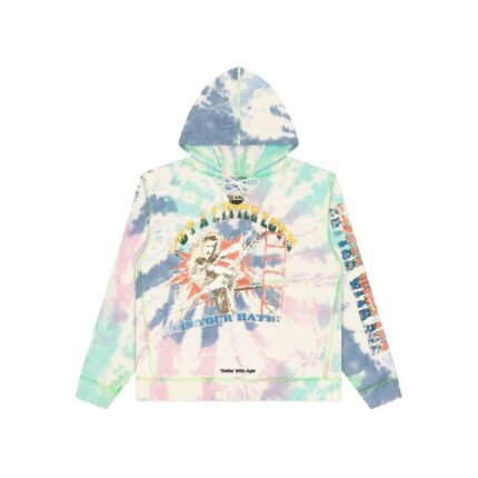 Better With Age Insert Tie Dye Hoodie