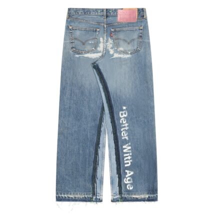 Better With Age Smoked Double-Wide Denim