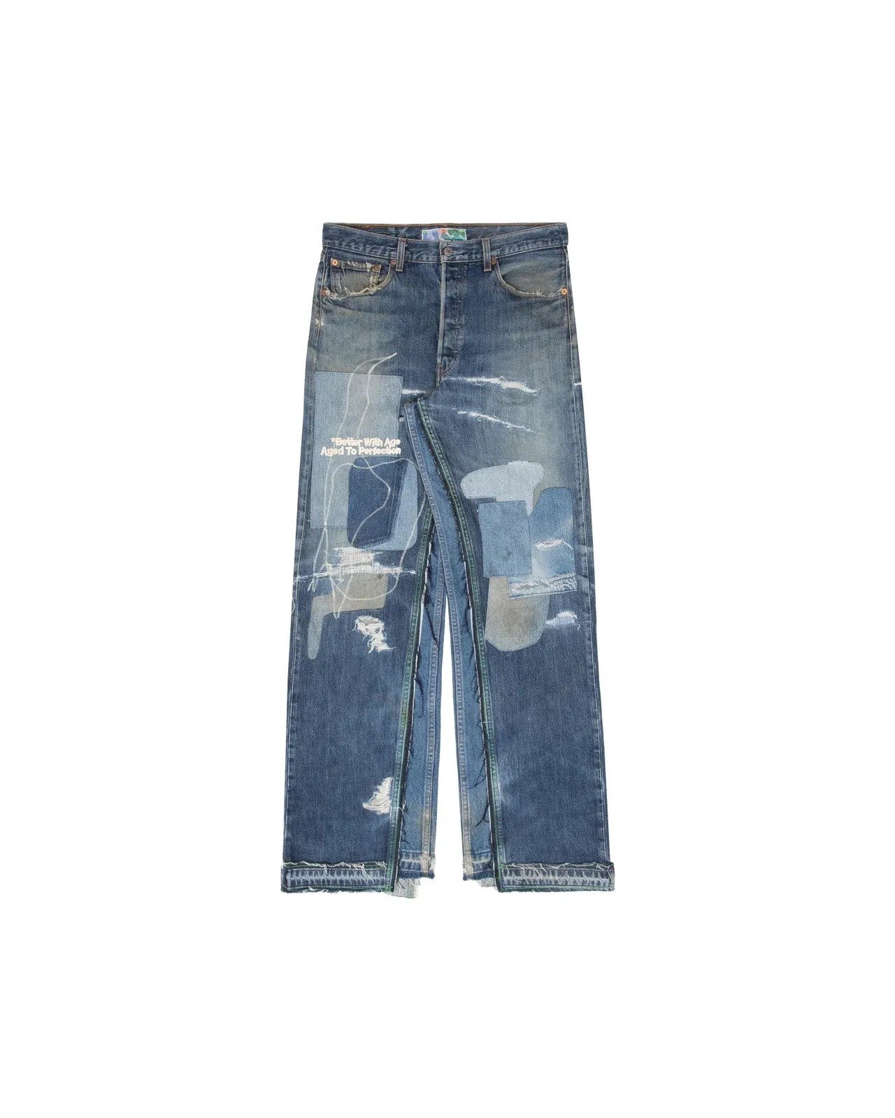 Better With Age Sterling Repair Denim Trouser Better With Age Sterling Repair Denim Trouser